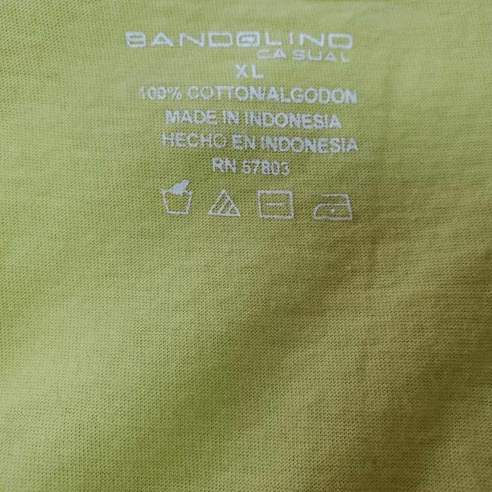 BANDOLINO CELERY GREEN LIGHT TOP - Picture 5 of 5